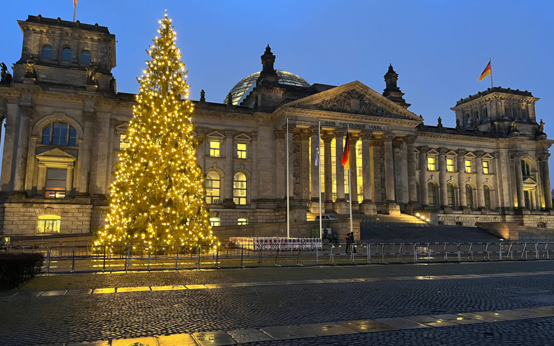 Weihnachtsbaum Reichstag 2021