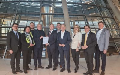 Bundestagsabgeordnete aus Ostwestfalen-Lippe und Niedersachsen haben sich mit Bundesverkehrsminister Dr. Volker Wissing getroffen